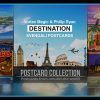Postcards colection - Juego de magia con postales