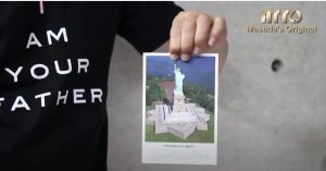 Desaparecer la estatua de la libertad