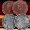 HCC 3.0 por N2G Nuevo hopping half con monedas dolar Morgan