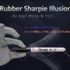 Rubber Sharpie Illusion de Alan Wong & TCC
